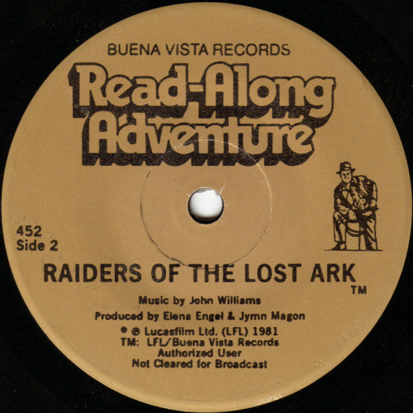 Indiana Jones and the Raiders Of The Lost Ark -  7" Single - 1984 Original with 24 Pg Booklet!