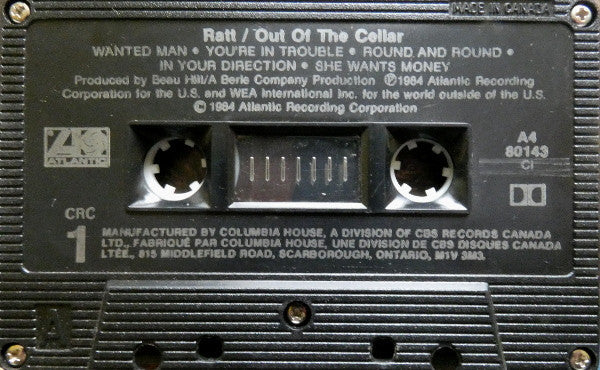 Ratt – Out Of The Cellar - Cassette VinylPursuit.com