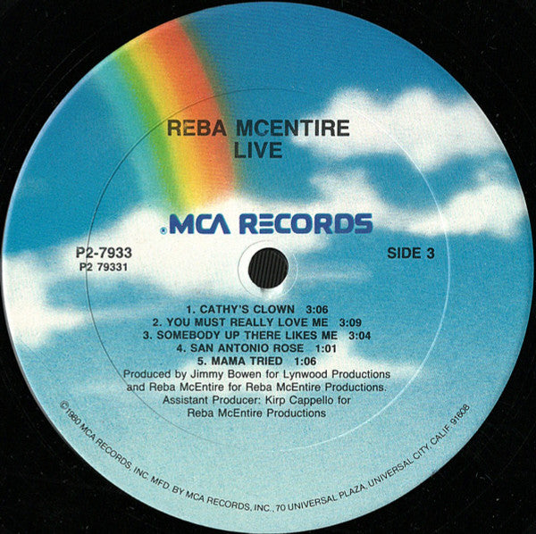 Reba McEntire – Live - 1989