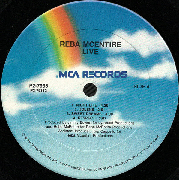 Reba McEntire – Live - 1989