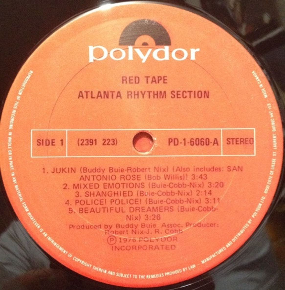 Atlanta Rhythm Section – Red Tape - 1976!