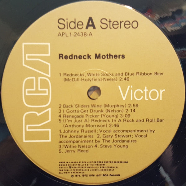 Various – Redneck Mothers - 1977 Compilation