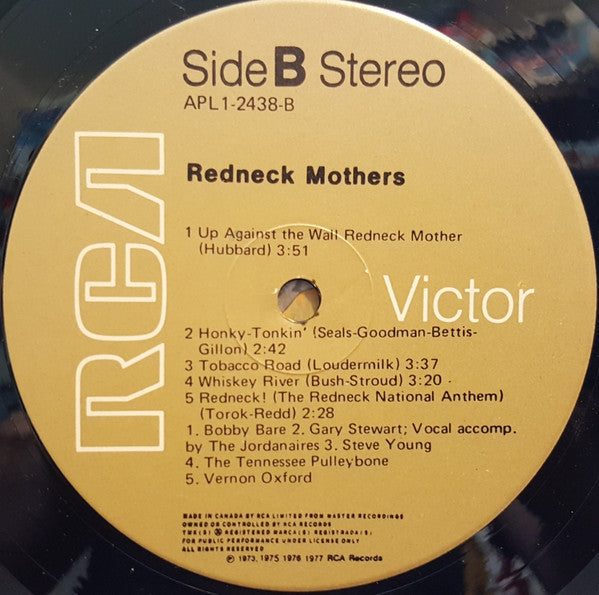 Various – Redneck Mothers - 1977 Original