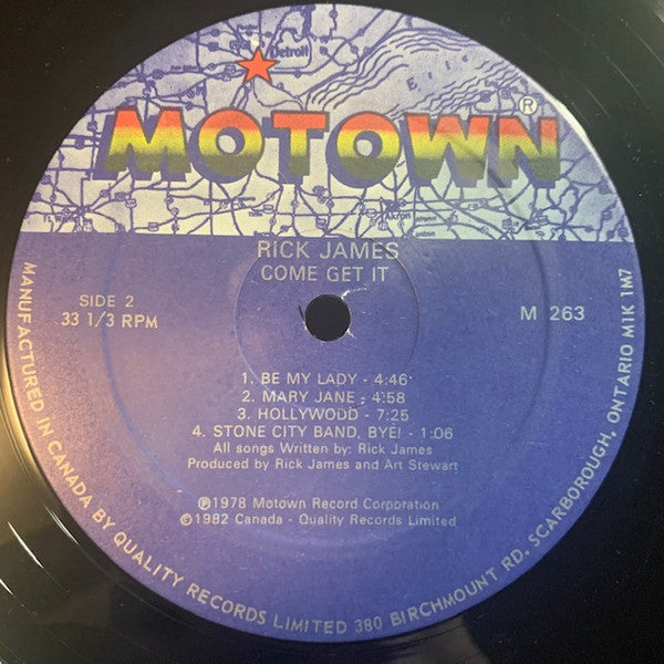 Rick James – Come Get It! 1978 Original