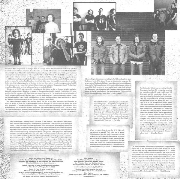 Rise Against – RPM10 (Revolutions Per Minute) - In Shrinkwrap! VinylPursuit.com