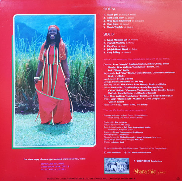 Rita Marley – Who Feels It Knows It - 1981 Original