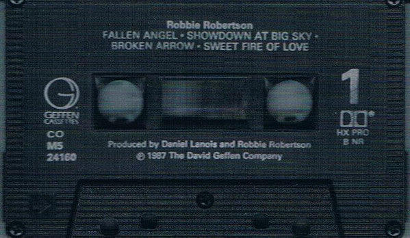 Robbie Robertson – Robbie Robertson - 1987 Original Cassette VinylPursuit.com