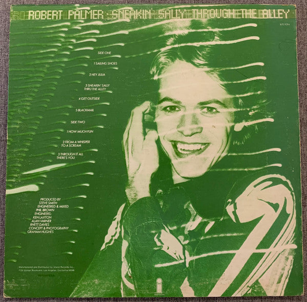 Robert Palmer – Sneakin' Sally Through The Alley - 1975 Original!