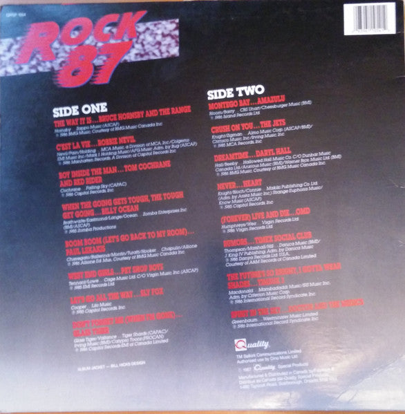 Rock' 87 - 1987 Original - Bargain Bin!