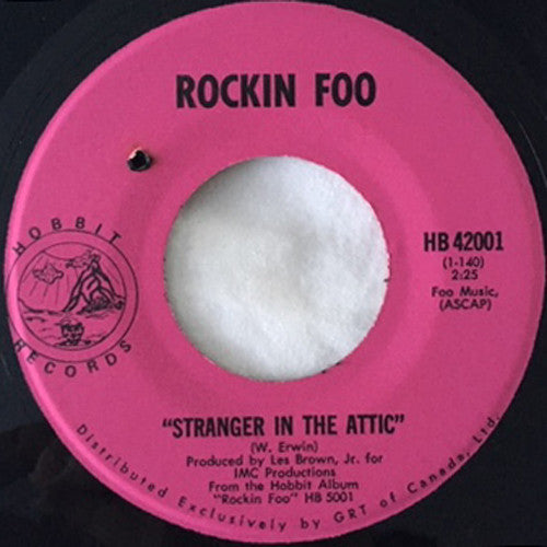 Rockin Foo ‎– Rochester River - 7" Single, 1970