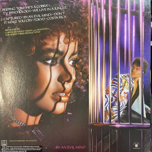 Rockwell – Captured...By An Evil Mind – 1985 - Bargain Bin! - Vinyl Pursuit Inc