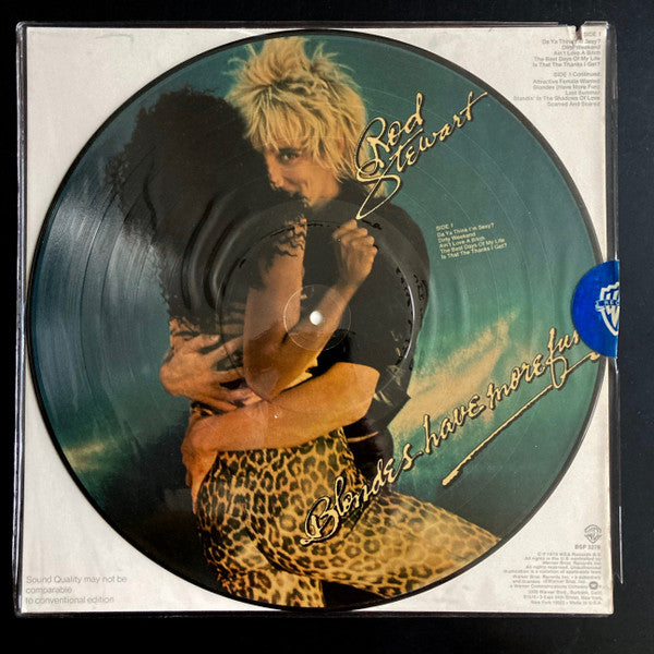 Rod Stewart – Blondes Have More Fun - 1978 Picture Disc!