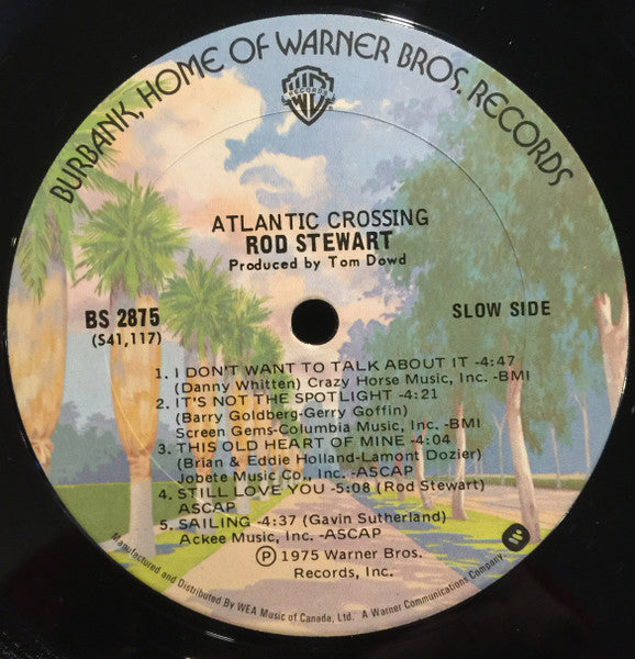 Rod Stewart – Atlantic Crossing - 1975 Original