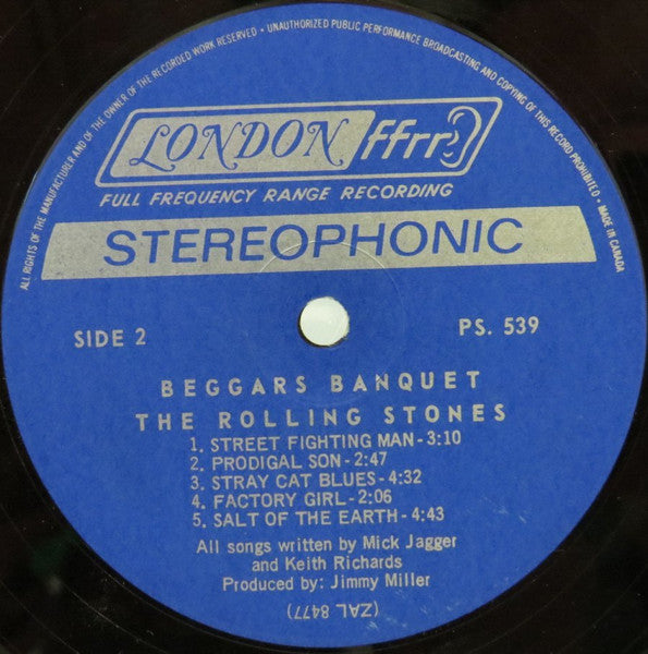 Rolling Stones - Beggars Banquet - 1968 Original!