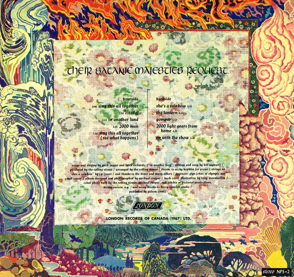 The Rolling Stones – Their Satanic Majesties Request - 1967 3D Inset ...