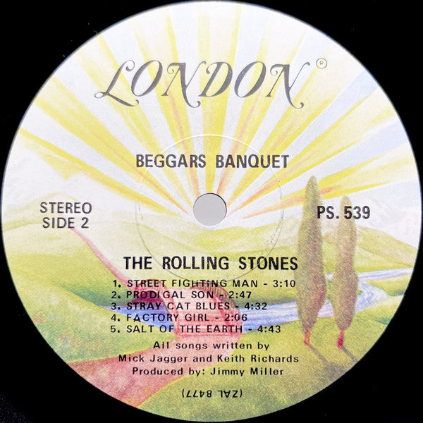 Rolling Stones - Beggars Banquet - 1975 Pressing, Near Mint VinylPursuit.com