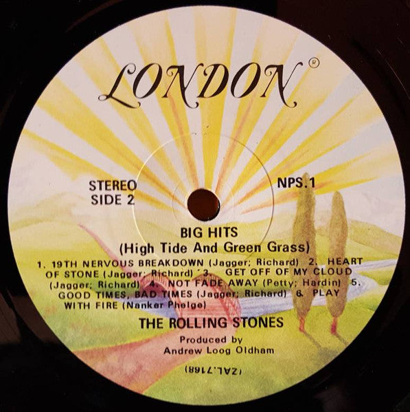 The Rolling Stones ‎– Big Hits (High Tide And Green Grass) - Early Pressing VinylPursuit.com