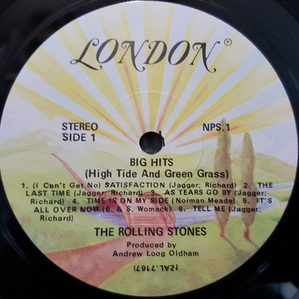 The Rolling Stones ‎– Big Hits (High Tide And Green Grass) - Early Pressing VinylPursuit.com