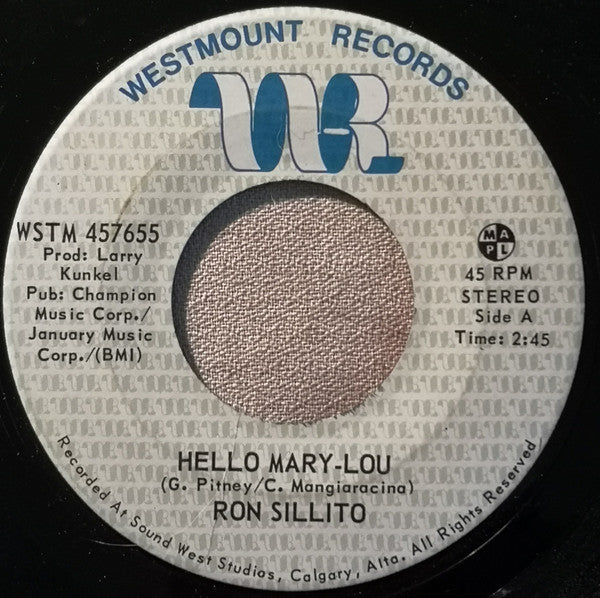 Ron Sillito – Hello Mary-Lou -  7