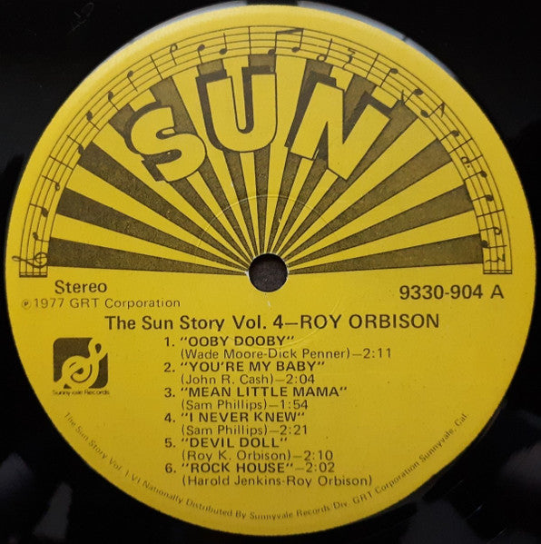 Roy Orbison – The Sun Story Vol.4 - 1977 US Original, Sealed!! VinylPursuit.com