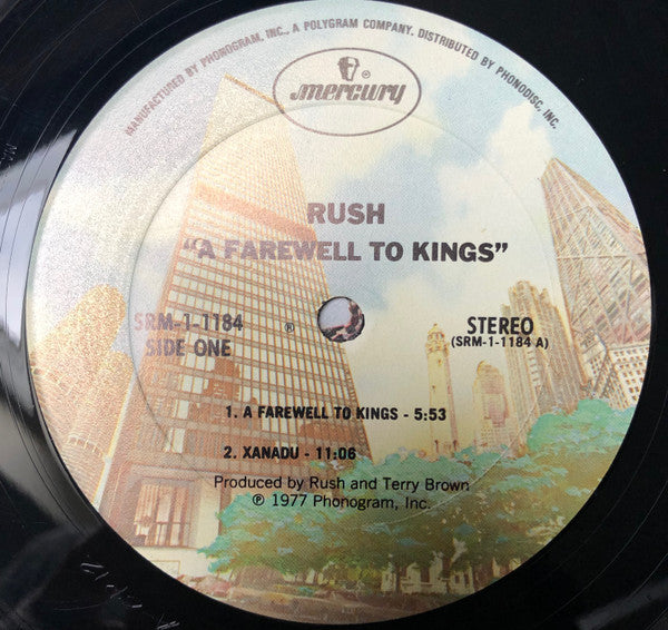 Rush – A Farewell To Kings - 1977 US Original VinylPursuit.com
