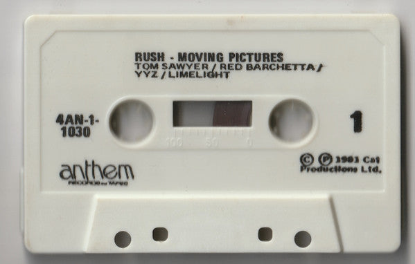 Rush – Moving Pictures – 1981 Cassette VinylPursuit.com