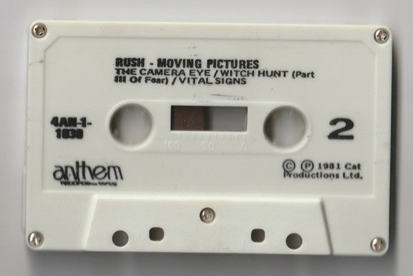 Rush – Moving Pictures – 1981 Cassette VinylPursuit.com