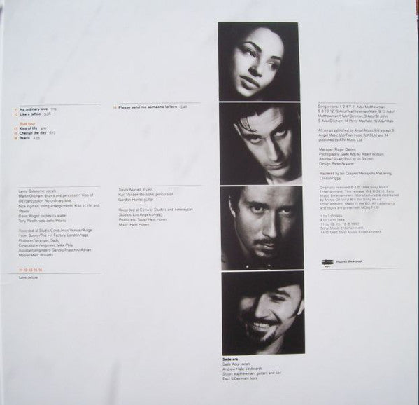 Sade – The Best Of Sade - European MOV Pressing!