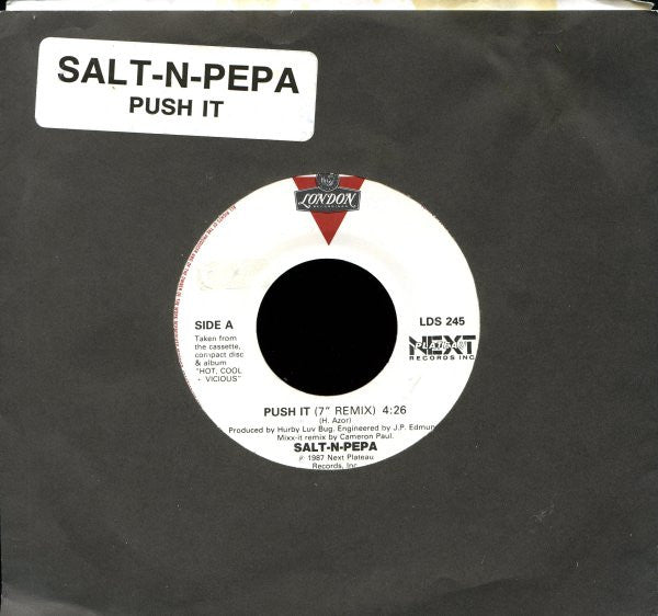 Salt-N-Pepa – Push It - 7" Single, 1987 Original!
