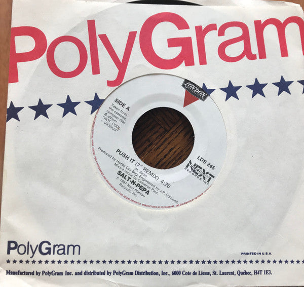 Salt-N-Pepa – Push It - 7" Single, 1987 Original!