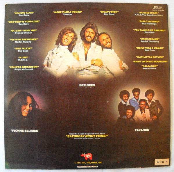 Saturday Night Fever - 1977 Original Rhodesian Pressing, Rare VinylPursuit.com