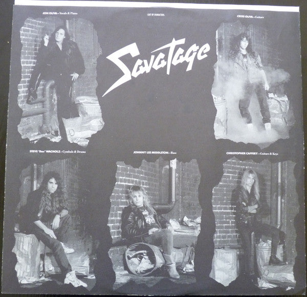 Savatage – Gutter Ballet - 1989 US Original in Shrinkwrap, Rare VinylPursuit.com