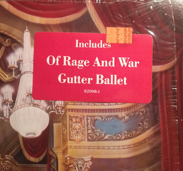 Savatage – Gutter Ballet - 1989 US Original in Shrinkwrap, Rare VinylPursuit.com