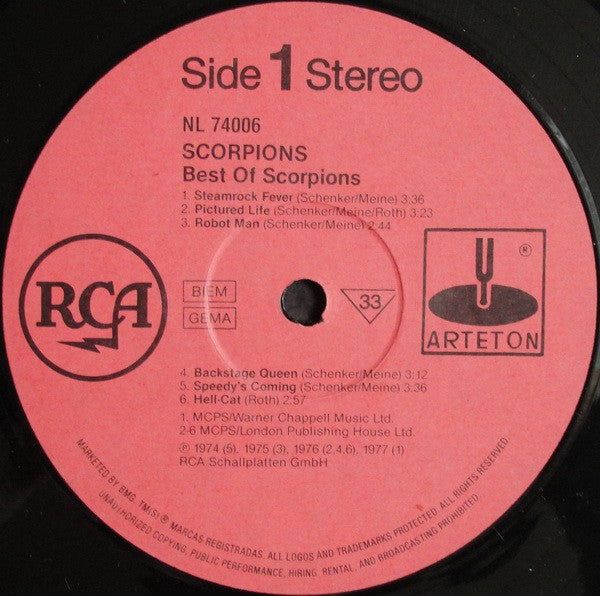 Scorpions – Best Of Scorpions - 1991 Russian Pressing! VinylPursuit.com