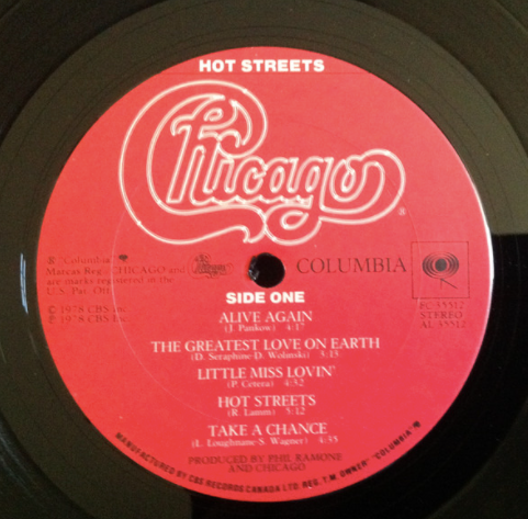 Chicago – Hot Streets - 1978