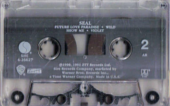 Seal – Seal - Cassette, 1991 US