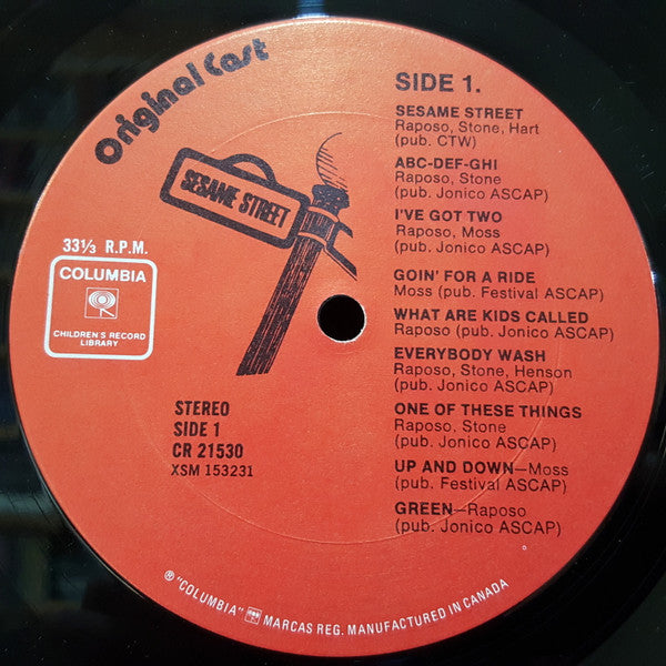 Sesame Street – Original Cast Record - 1970 Original in Shrinkwrap!