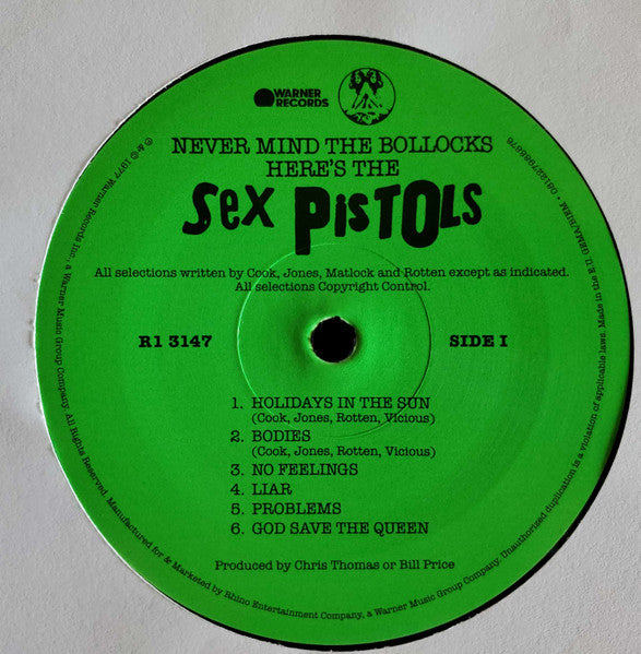 Sex Pistols – Never Mind The Bollocks Here's The Sex Pistols - Sealed!