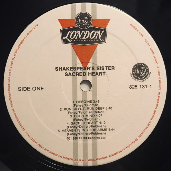Shakespear's Sister – Sacred Heart - 1989 VinylPursuit.com
