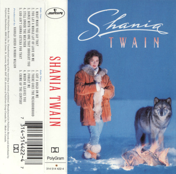 Shania Twain – Shania Twain - 1993 Cassette VinylPursuit.com