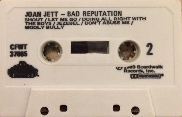 Joan Jett – Bad Reputation - 1981 Cassette