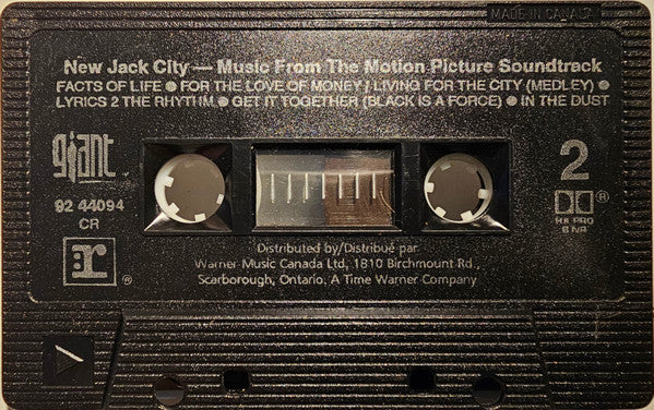 Various – New Jack City, 1991 Cassette