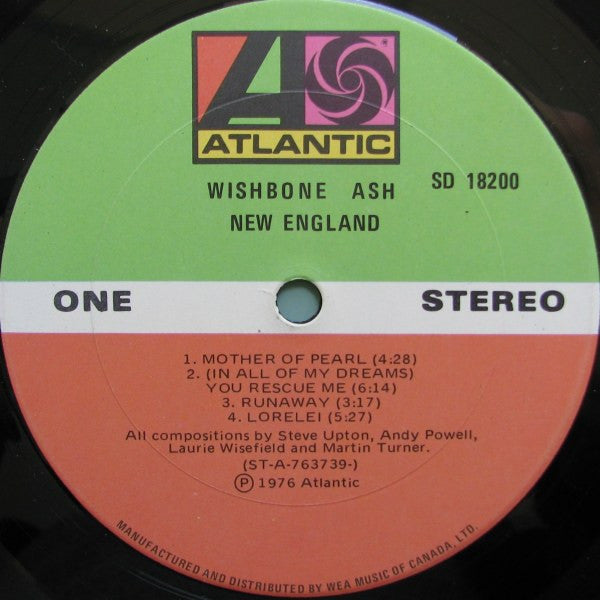 Wishbone Ash – New England - 1976 Original