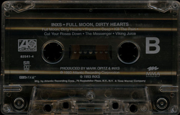 INXS – Full Moon, Dirty Hearts - 1993 Cassette