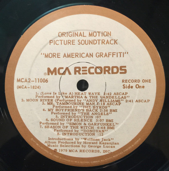 Various – Original Motion Picture Soundtrack "More American Graffiti"