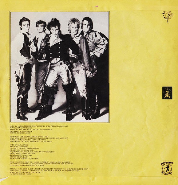 Adam And The Ants – Prince Charming - 1981 UK Original
