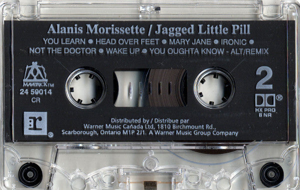 Alanis Morissette – Jagged Little Pill - 1995 Cassette