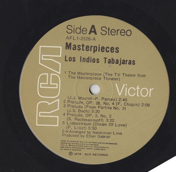 Los Indios Tabajaras – Masterpieces