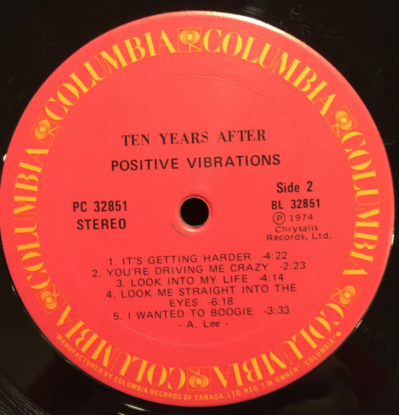 Ten Years After – Positive Vibrations