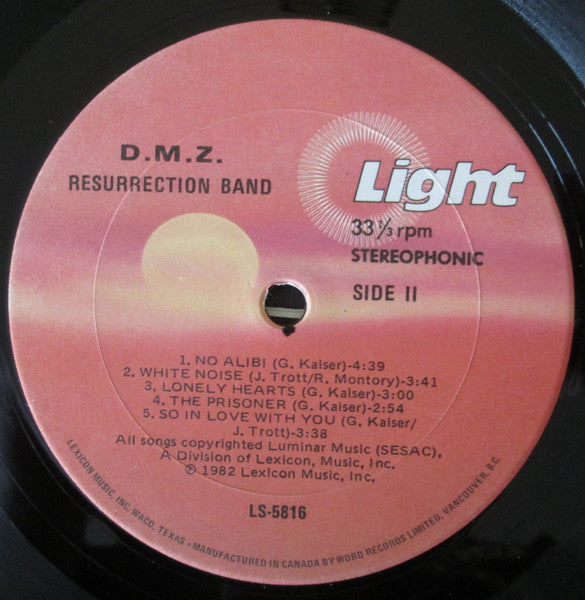 Resurrection Band - DMZ - 1982